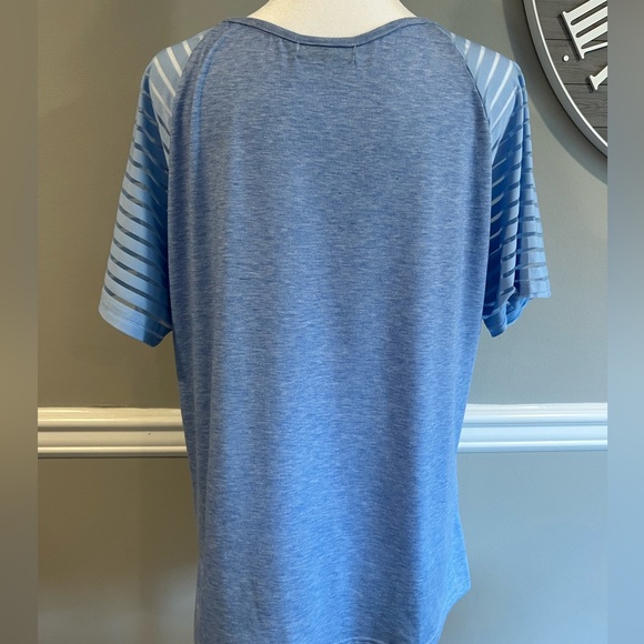 Women's Top - Heather light blue - Size L - Picture 9 of 10